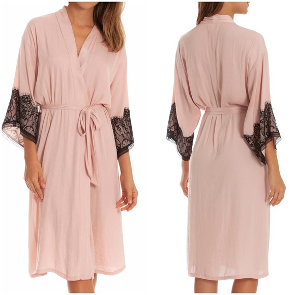 In Bloom Other - IN BLOOM BY JONQUIL Your Eyes Robe - Blush